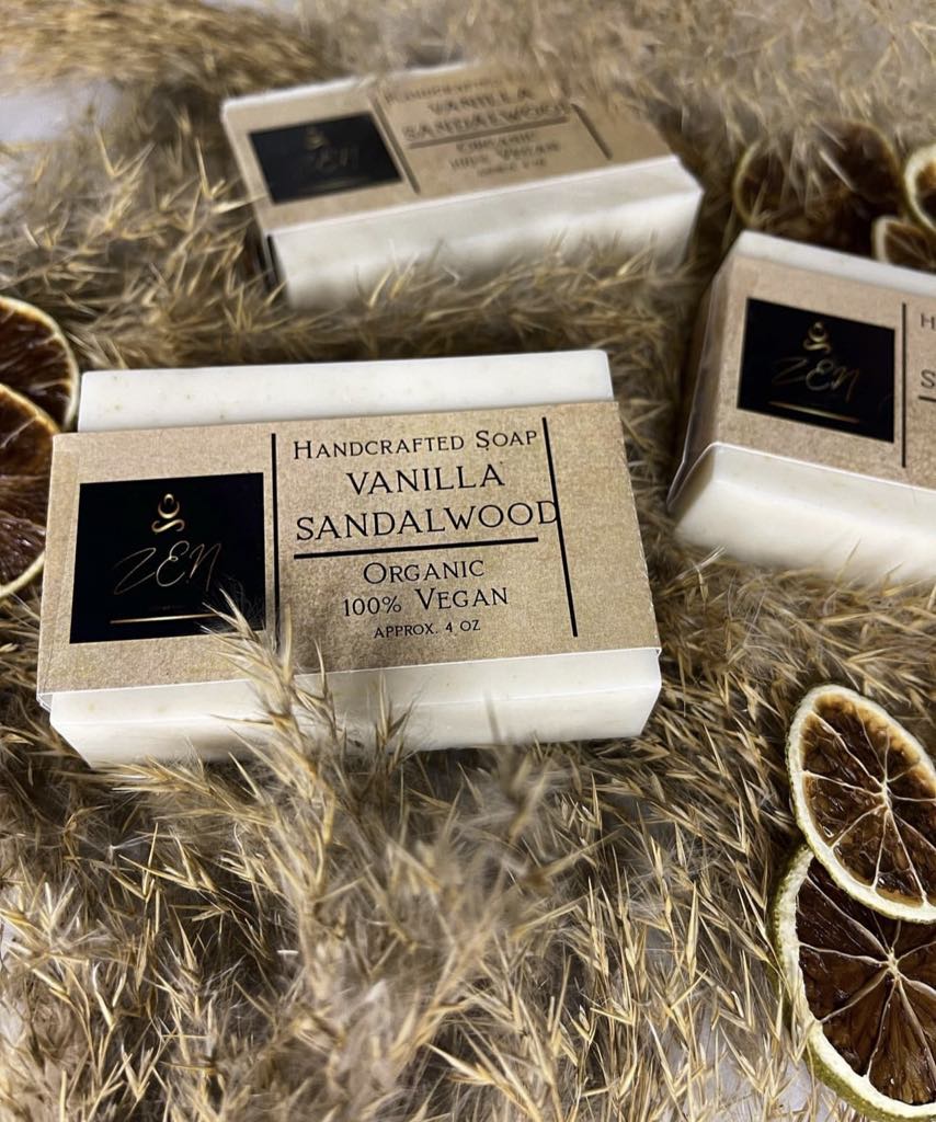 Vanilla-Sandalwood Soap – Gentle Exfoliation & Nourishing